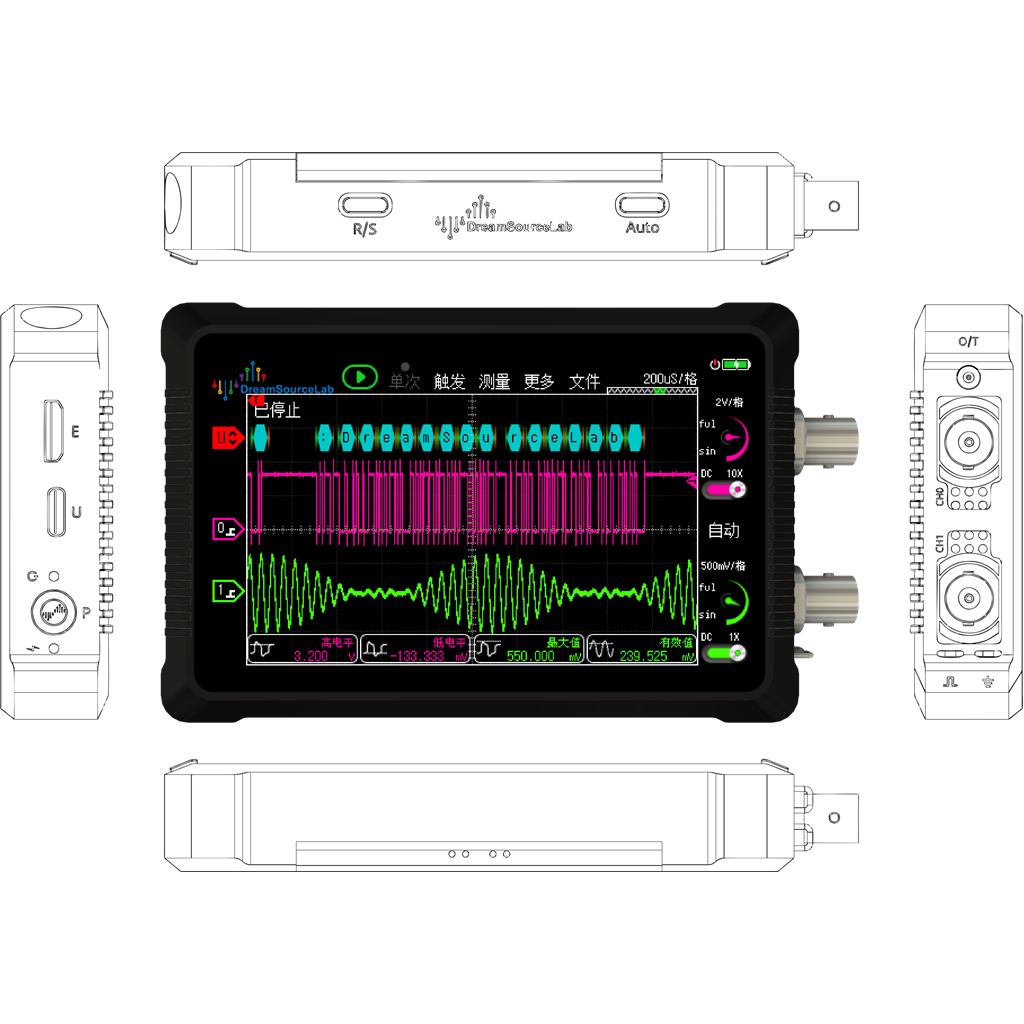 Dsview Homepage - DreamSourceLab(逻辑分析仪/示波器)